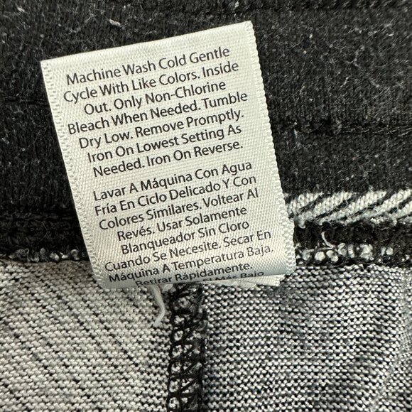 Buffalo Plaid Pajama Pants M Sleepwear Black White Checkered Drawstring Waist - Picture 7 of 10